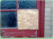 boarded up Huddersfield